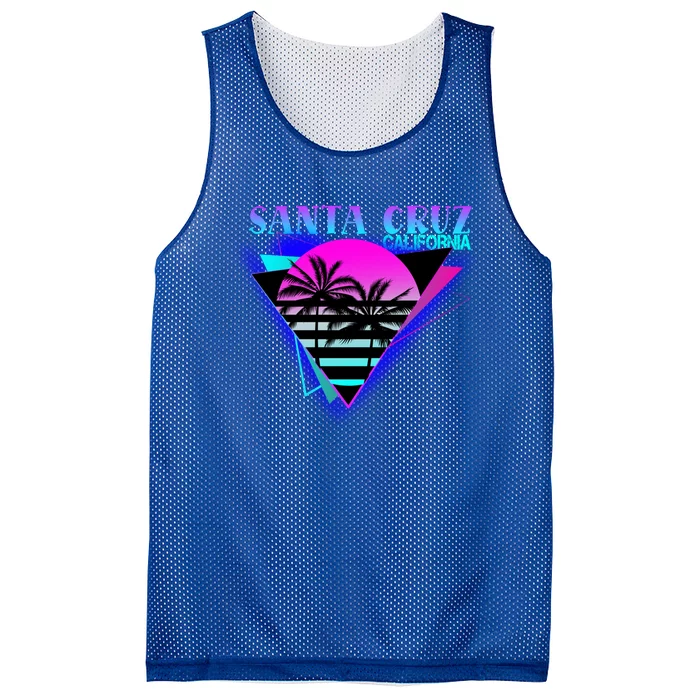 70er 80er In California City Santa Cruz Gift Mesh Reversible Basketball Jersey Tank