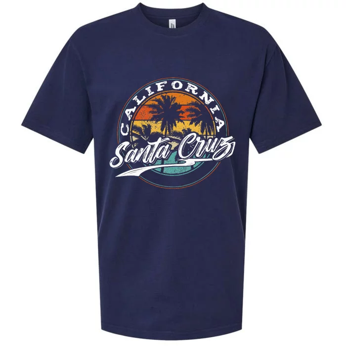 70s 80s In California City Santa Cruz Surfing Sueded Cloud Jersey T-Shirt