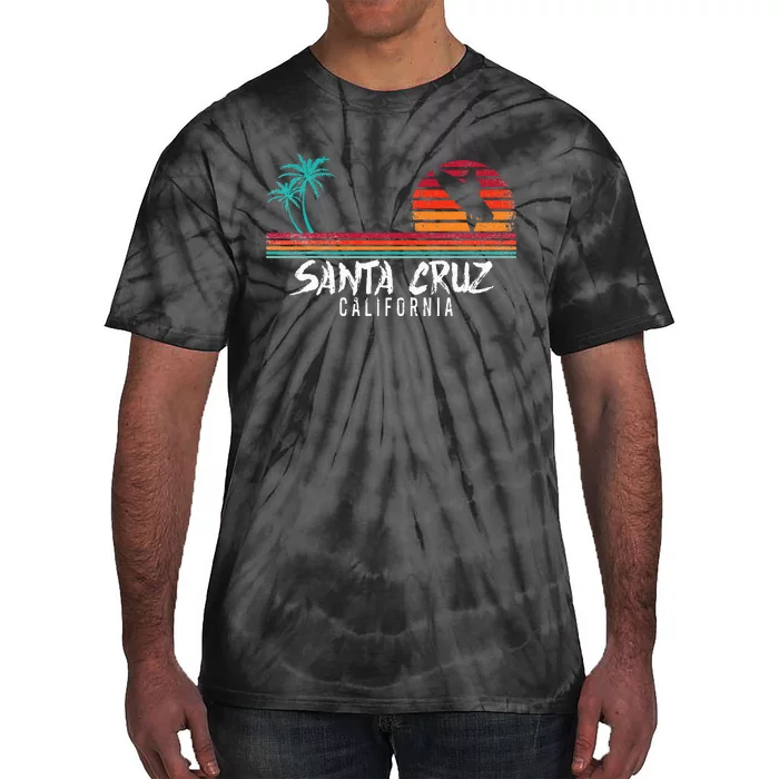 70er 80er In California City Santa Cruz Tie-Dye T-Shirt