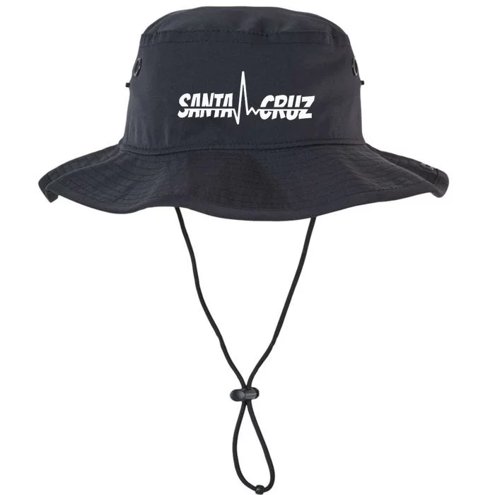 70s 80s In California City Santa Cruz Surfing Heart Rate Legacy Cool Fit Booney Bucket Hat