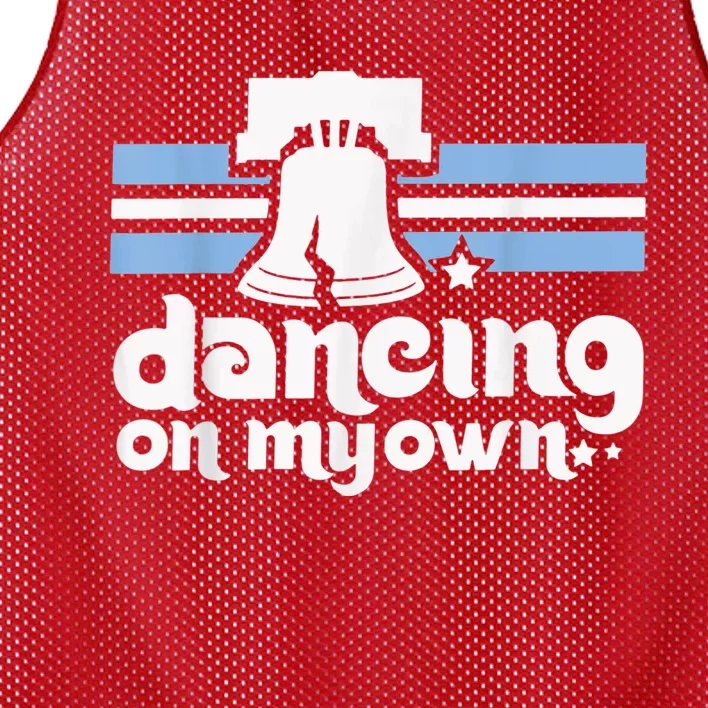 70s 80s Philly Dancing On My Own Philadelphia Baseball Mesh Reversible Basketball Jersey Tank