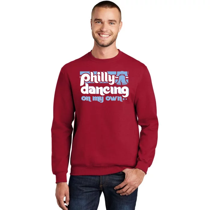 70s 80s Philly Dancing On My Own Philadelphia Baseball Sweatshirt