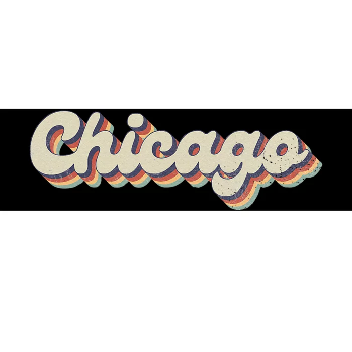 70s 80s USA City Vintage Chicago Bumper Sticker