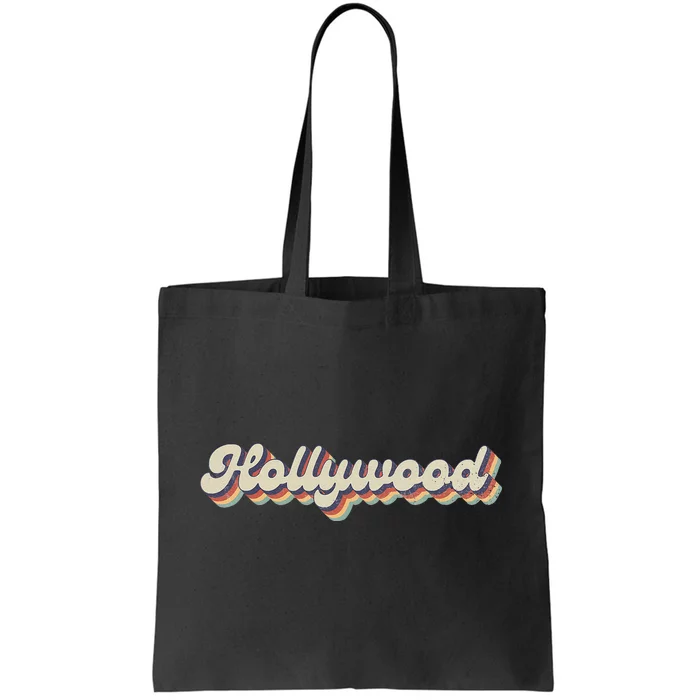 70s 80s USA City Vintage Hollywood Tote Bag