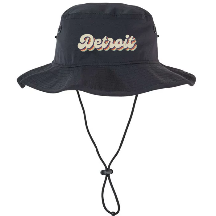 70S 80S Usa City Vintage Detroit Legacy Cool Fit Booney Bucket Hat