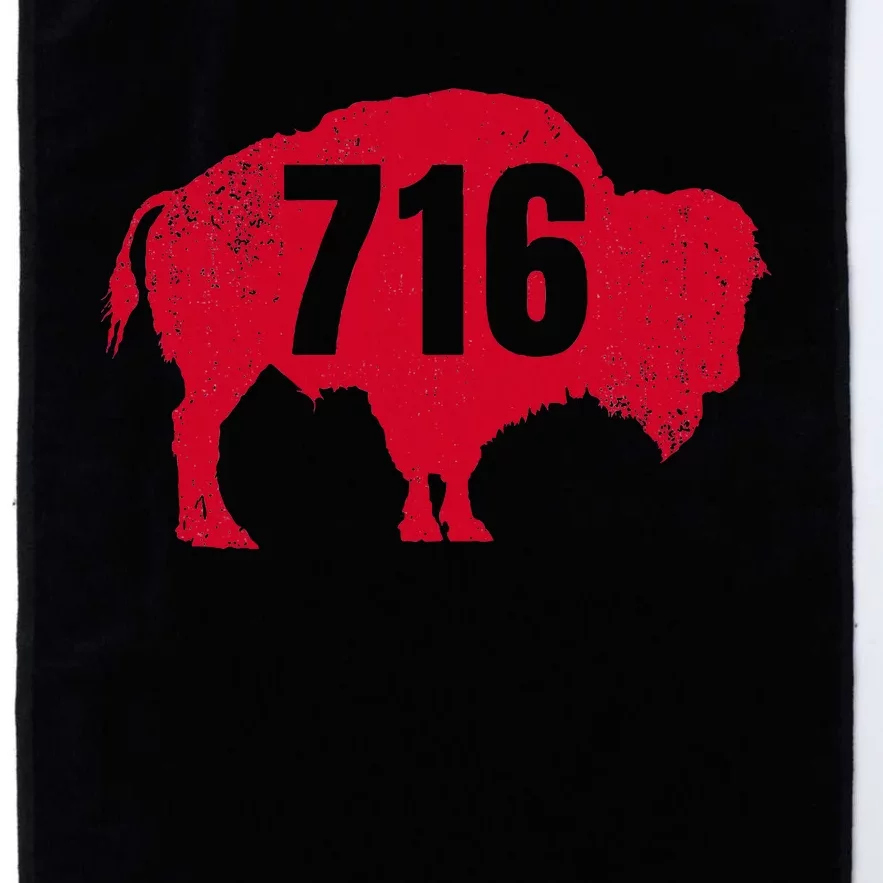 716 Area Code Buffalo New York Bflo Wny Platinum Collection Golf Towel