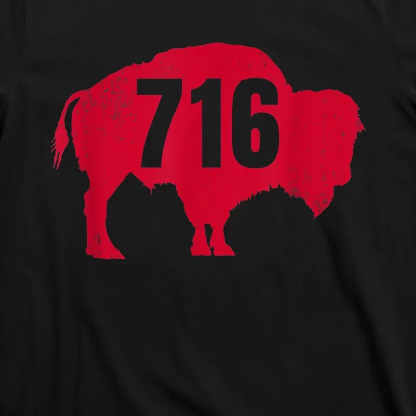 716 Area Code Buffalo New York BFLO WNY T-Shirt