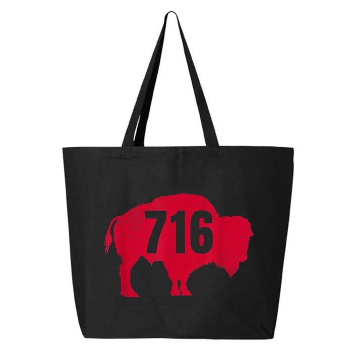 716 Area Code Buffalo New York BFLO WNY 25L Jumbo Tote