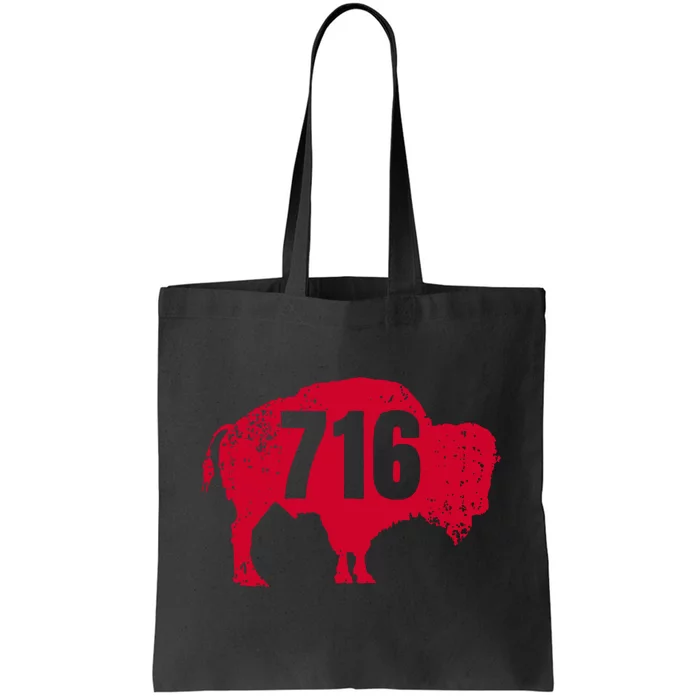 716 Area Code Buffalo New York Bflo Wny Meaningful Tote Bag