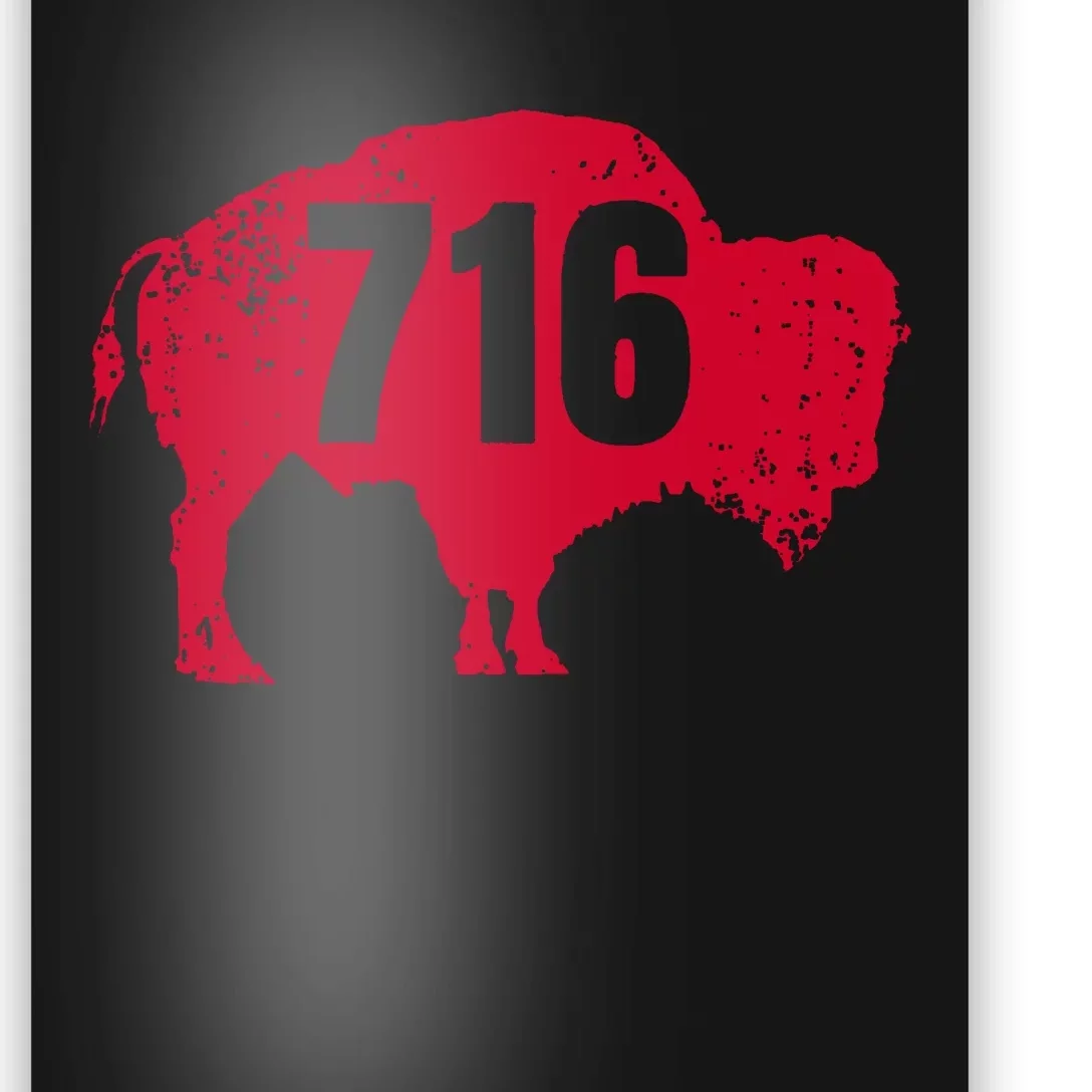 716 Area Code Buffalo New York Bflo Wny Meaningful Poster