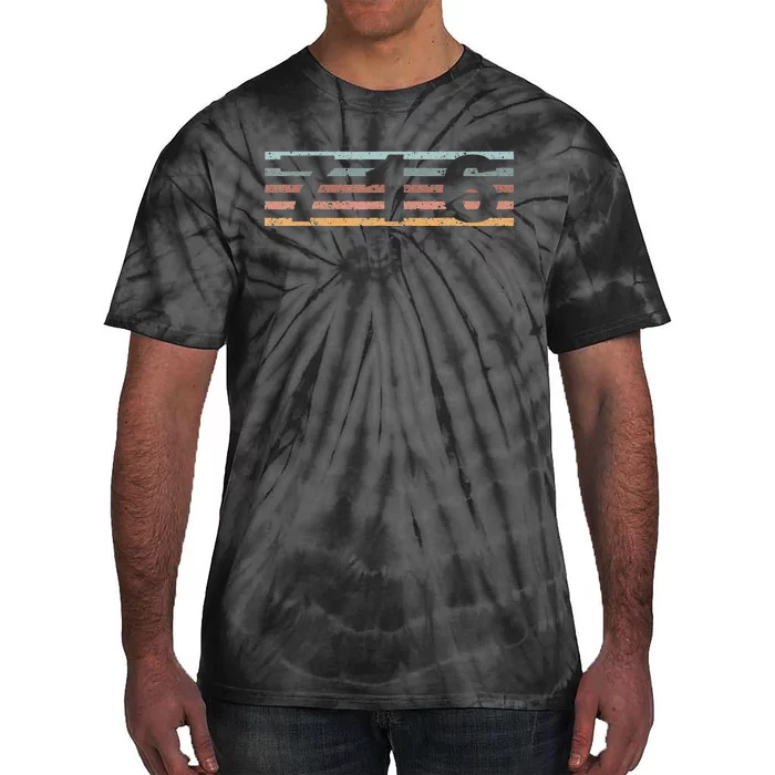 716 Area Code Retro New York Buffalo Tie-Dye T-Shirt