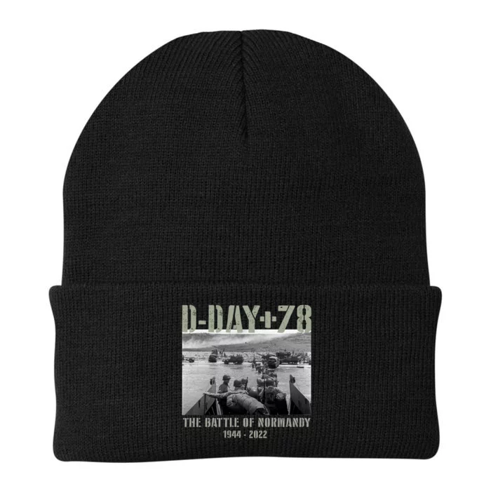 78th Anniversary Ww2 D Day Allied Landing France Gift Knit Cap Winter Beanie