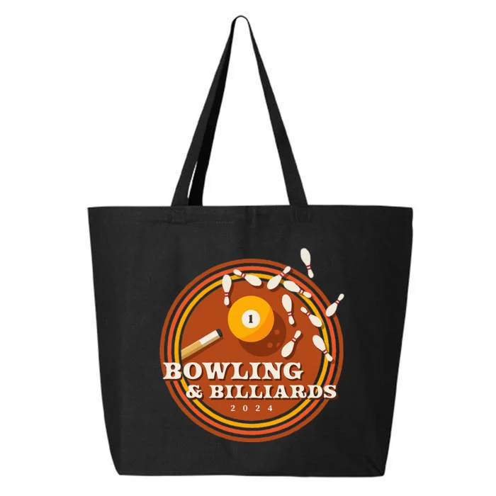 70s Bowling And Billiards 25L Jumbo Tote