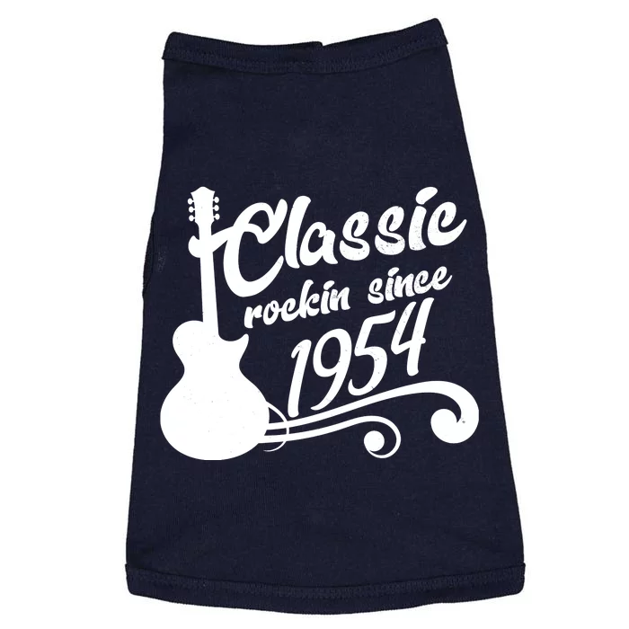 70th Birthday Classic Rockin Since 1954 Doggie Tank