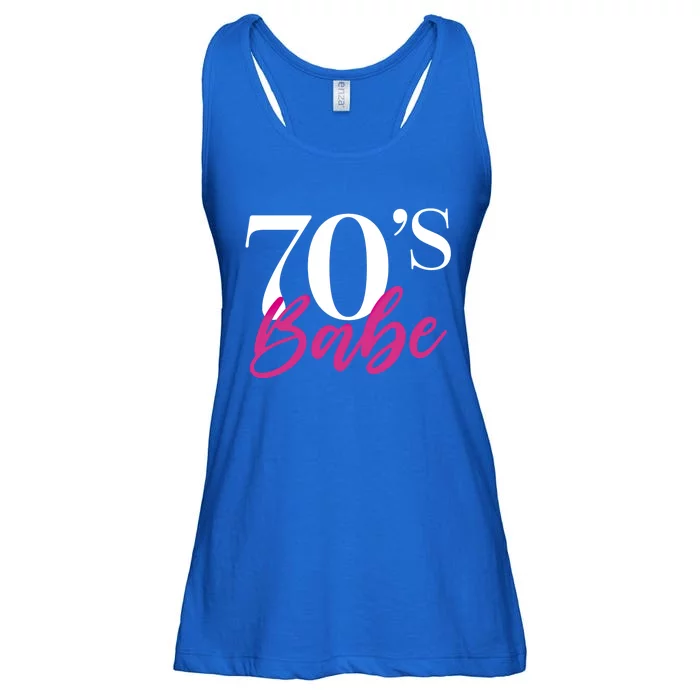 70's Babe Gift Ladies Essential Flowy Tank