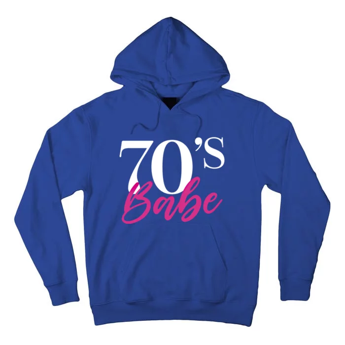 70's Babe Gift Tall Hoodie