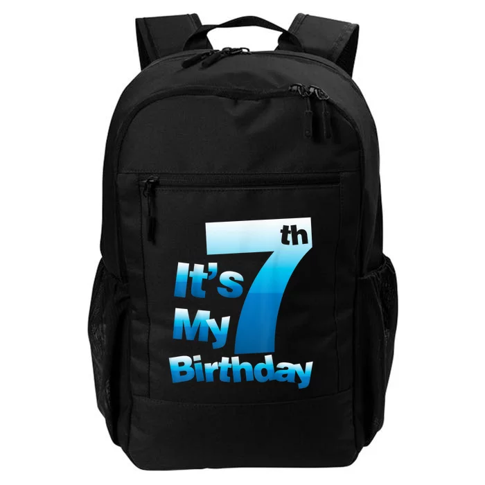 7th Birthday . It's My 7 Birthday 7 Year Old Birthday Daily Commute Backpack