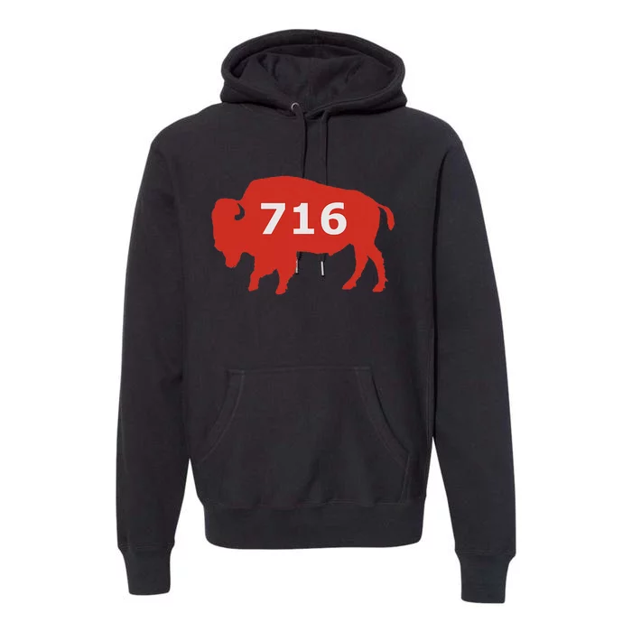 716 Buffalo Ny Premium Hoodie