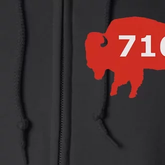 716 Buffalo Ny Full Zip Hoodie