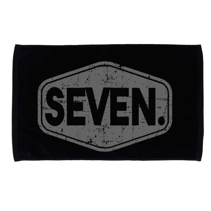 7th Birthday Of Boy Or Girl 7 Years Old Seven Microfiber Hand Towel