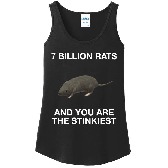 7 Billion Rats And You Are The Stinkiest Ladies Essential Tank