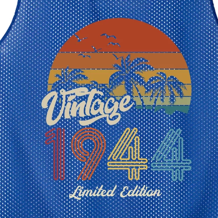 79th Birthday Vintage Limited Edition 1944 Mesh Reversible Basketball Jersey Tank