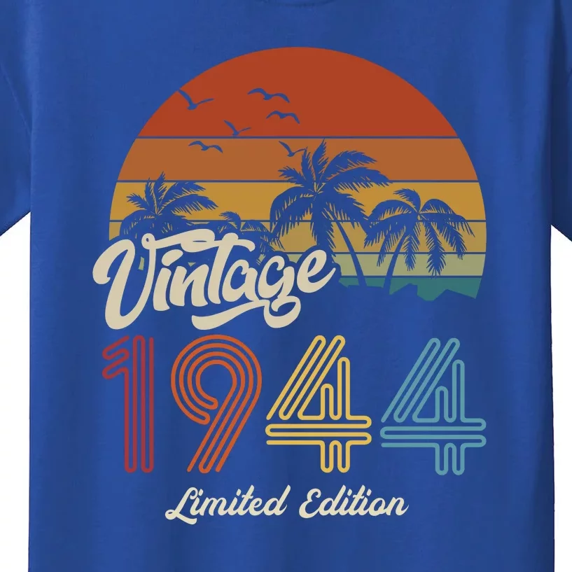 79th Birthday Vintage Limited Edition 1944 Kids T-Shirt