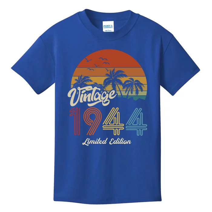 79th Birthday Vintage Limited Edition 1944 Kids T-Shirt