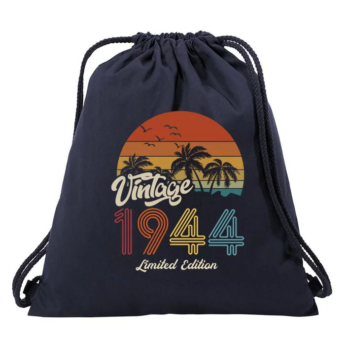 79th Birthday Vintage Limited Edition 1944 Drawstring Bag