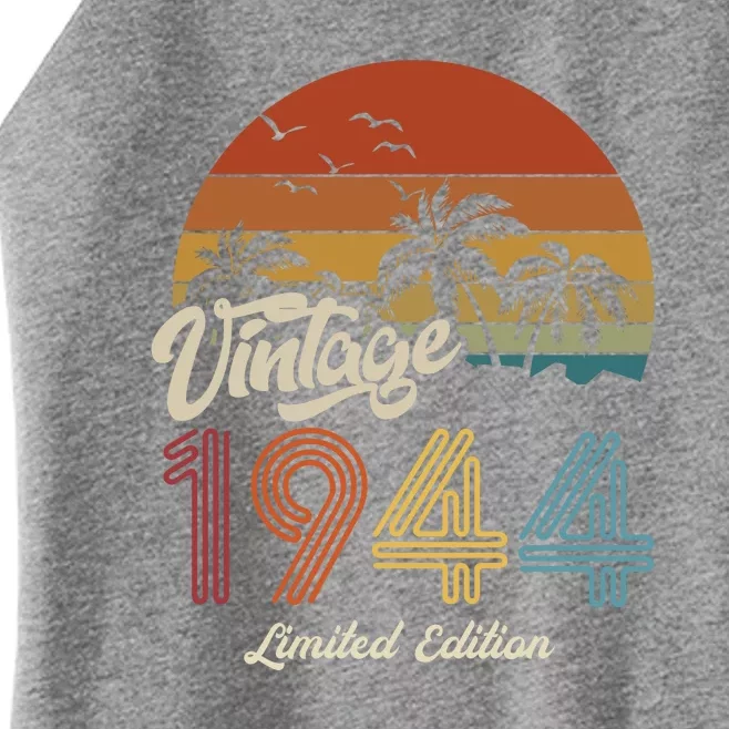 79th Birthday Vintage Limited Edition 1944 Women’s Perfect Tri Rocker Tank