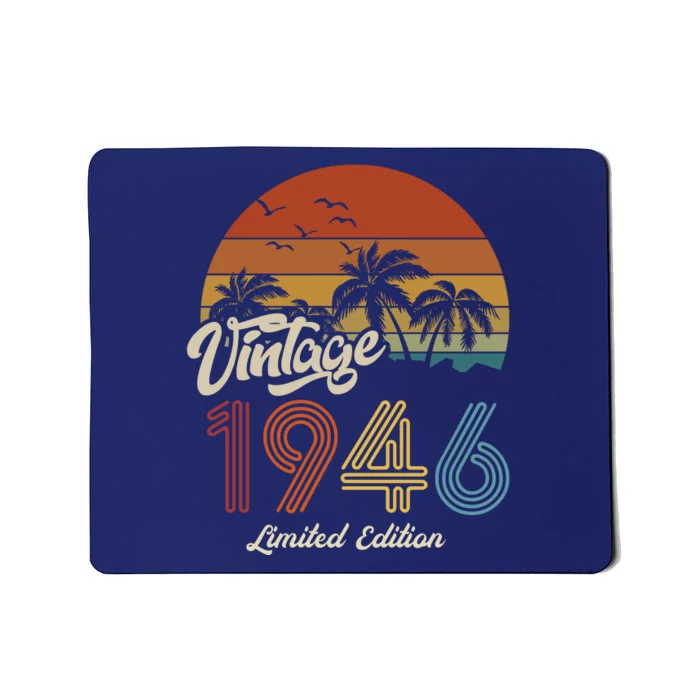 77th Birthday Vintage Limited Edition 1946 Mousepad