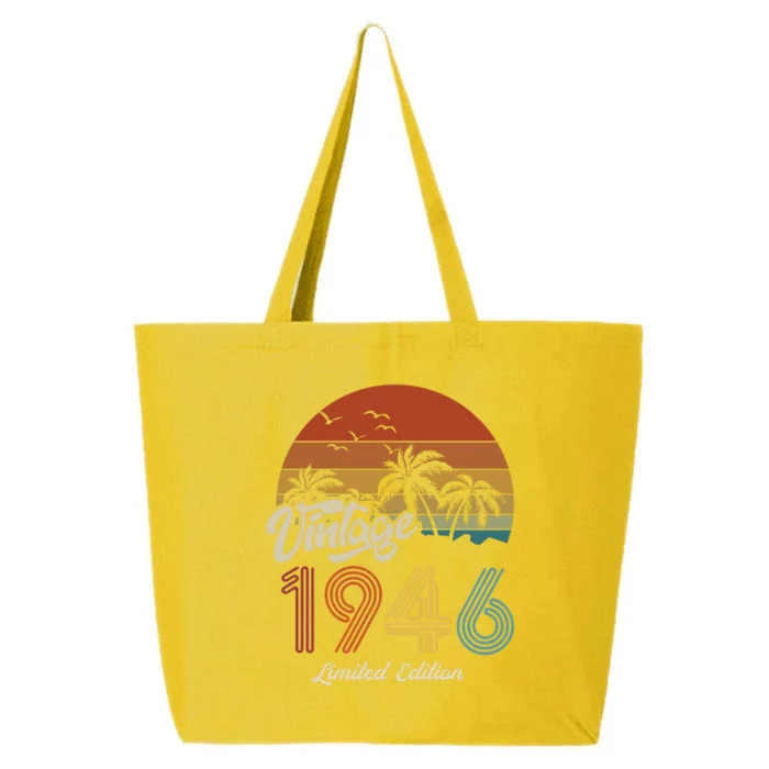 77th Birthday Vintage Limited Edition 1946 25L Jumbo Tote