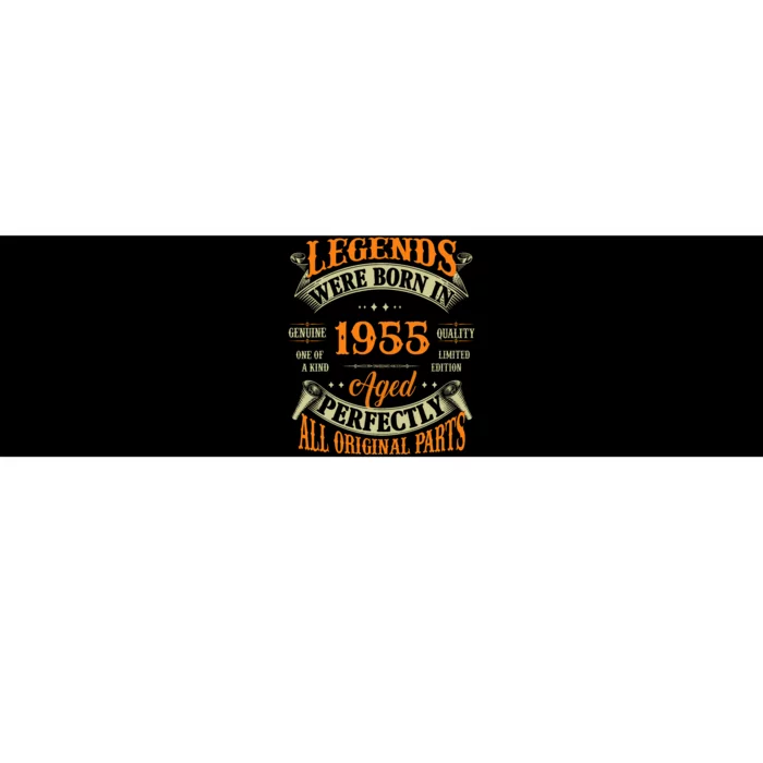 70th Birthday Vintage Legends Born In 1955 70 Years Old Bumper Sticker