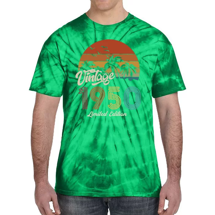 73rd Birthday Vintage Limited Edition 1950 Tie-Dye T-Shirt