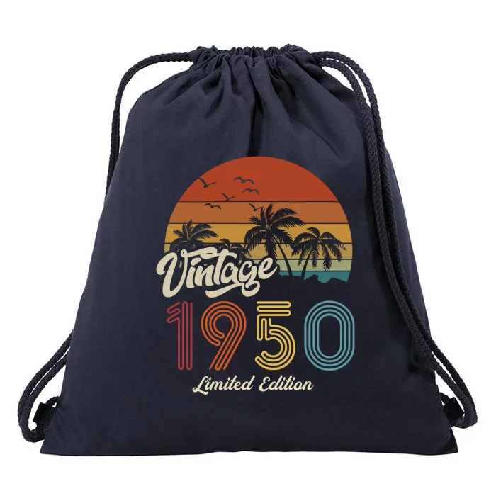 73rd Birthday Vintage Limited Edition 1950 Drawstring Bag