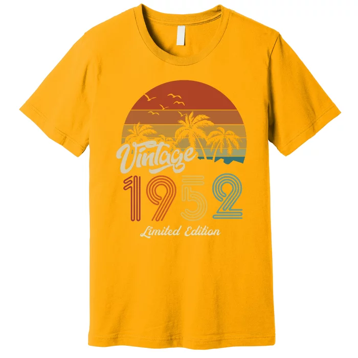 71st Birthday Vintage Limited Edition 1952 Premium T-Shirt