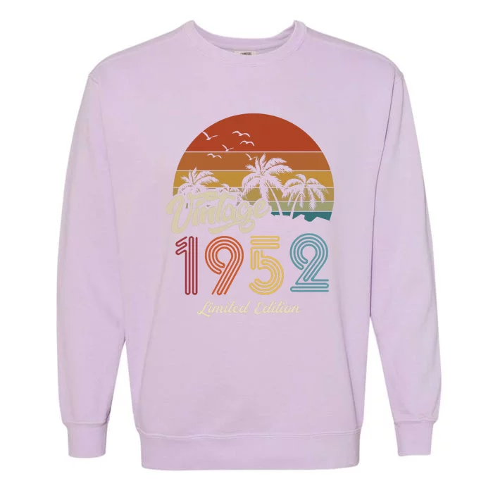 71st Birthday Vintage Limited Edition 1952 Garment-Dyed Sweatshirt