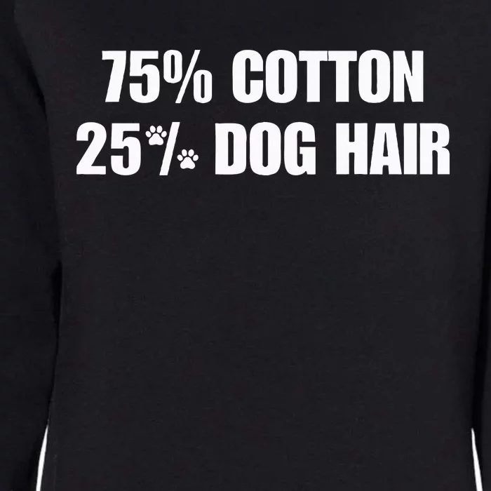 75 Cotton 25 Percent Dog Hair Womens California Wash Sweatshirt