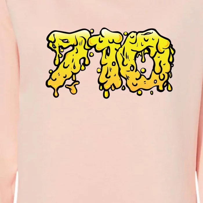 710 Concentrates Dab Art Womens California Wash Sweatshirt