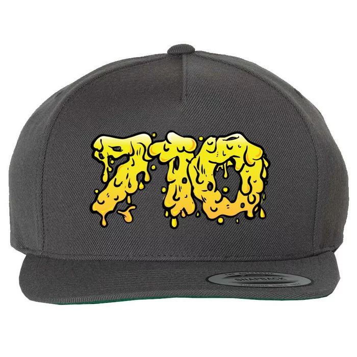 710 Concentrates Dab Art Wool Snapback Cap