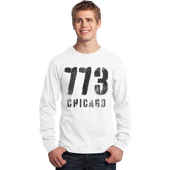 773 Chicago Illinois Souvenir Design Tall Long Sleeve T-Shirt