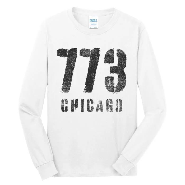 773 Chicago Illinois Souvenir Design Tall Long Sleeve T-Shirt