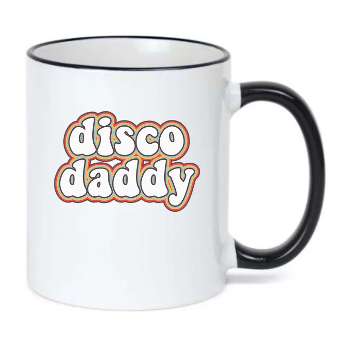 70s Disco Daddy 1970 Costumes For  Halloween Black Color Changing Mug