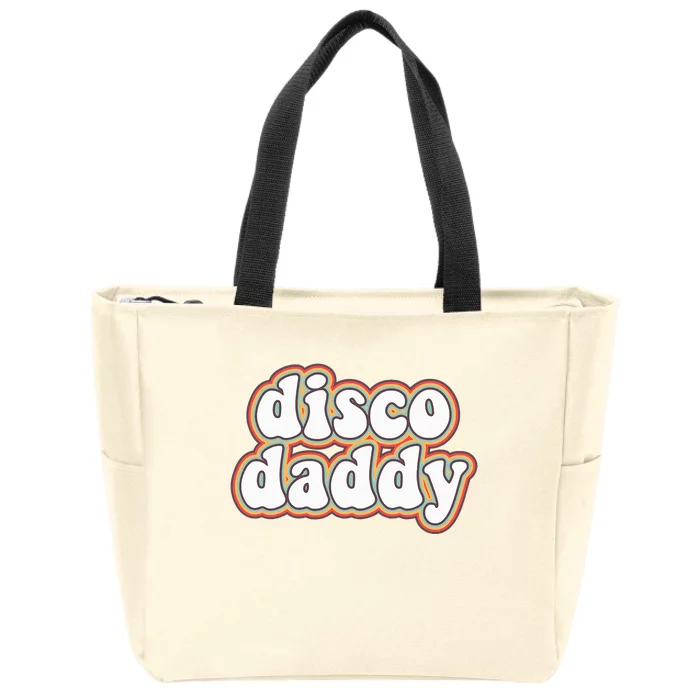 70s Disco Daddy 1970 Costumes For  Halloween Zip Tote Bag