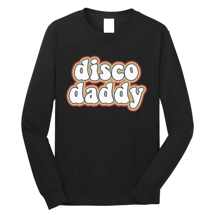 70s Disco Daddy 1970 Costumes Halloween Long Sleeve Shirt