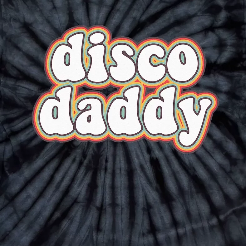 70s Disco Daddy 1970 Costumes Halloween Tie-Dye T-Shirt