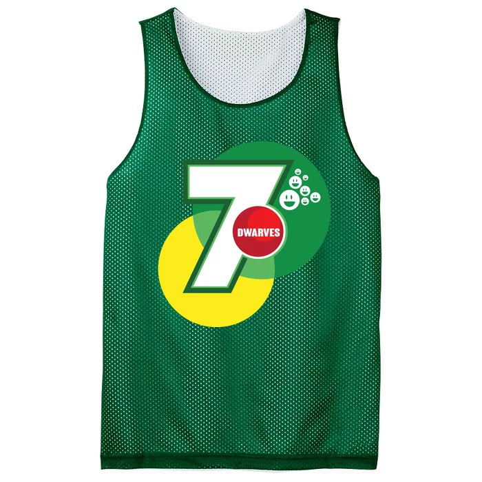 7 Dwarves Parody Mesh Reversible Basketball Jersey Tank