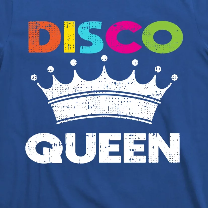 70s Disco Queen Dancing Party Costume Easy Halloween Funny Gift T-Shirt