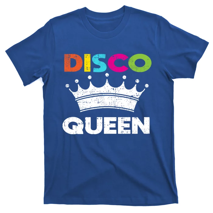 70s Disco Queen Dancing Party Costume Easy Halloween Funny Gift T-Shirt