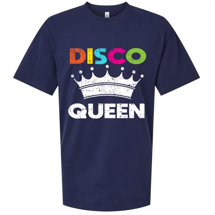 70s Disco Queen Dancing Party Costume Easy Halloween Funny Gift Sueded Cloud Jersey T-Shirt